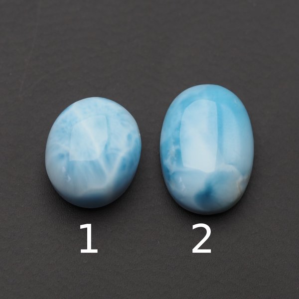 Larimar 16-19x13,5 mm owal (różne kamienie do wyboru)