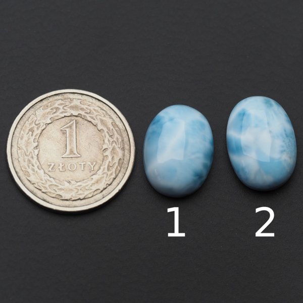 Larimar 17x12 mm owal (różne kamienie do wyboru)