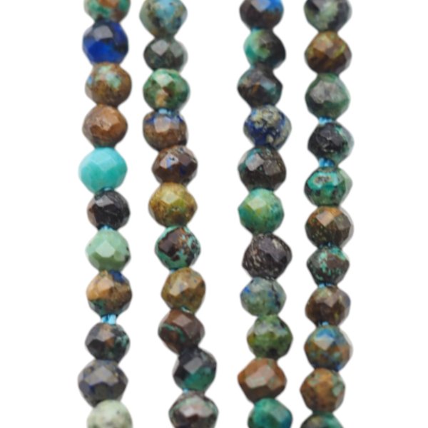 Lapis Lazuli fenix kulka fasetowana 2 mm (sznur)