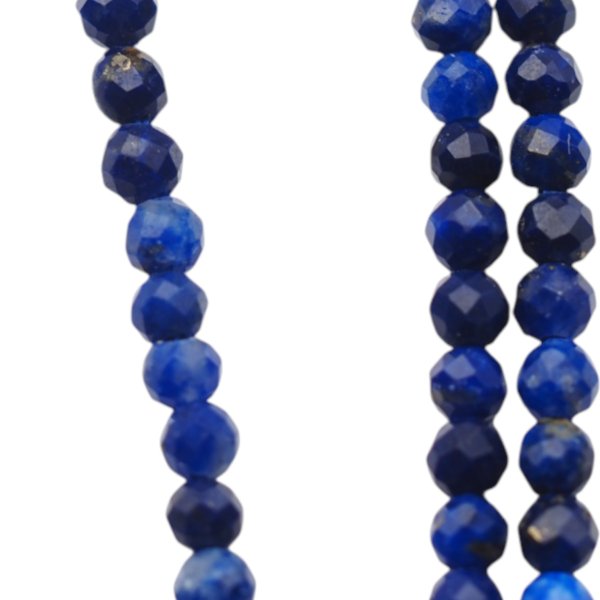Lapis lazuli kulka fasetowana 2,5 mm  (sznur)
