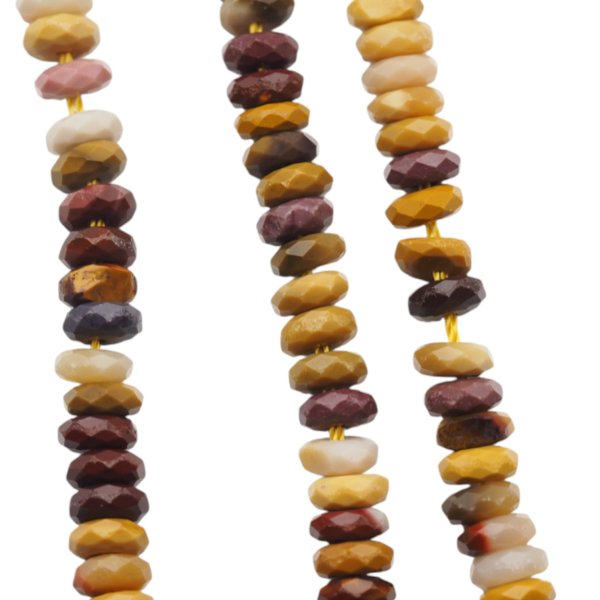 Mokait oponka fasetowana 5x2 mm (sznur)