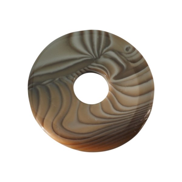 Krzemień pasiasty 59x6 mm donut