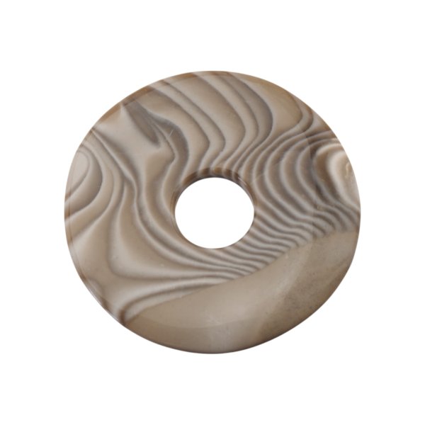 Krzemień pasiasty 61,5x5-6,5 mm donut