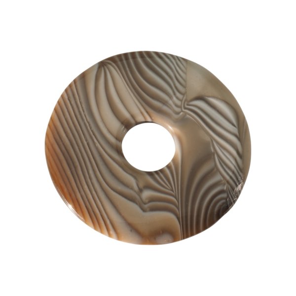 Krzemień pasiasty 62x6 mm donut