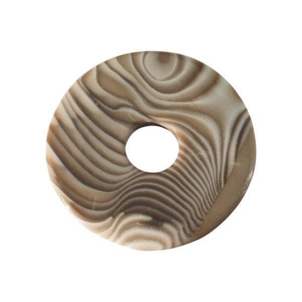 Krzemień pasiasty 63,5x7 mm donut