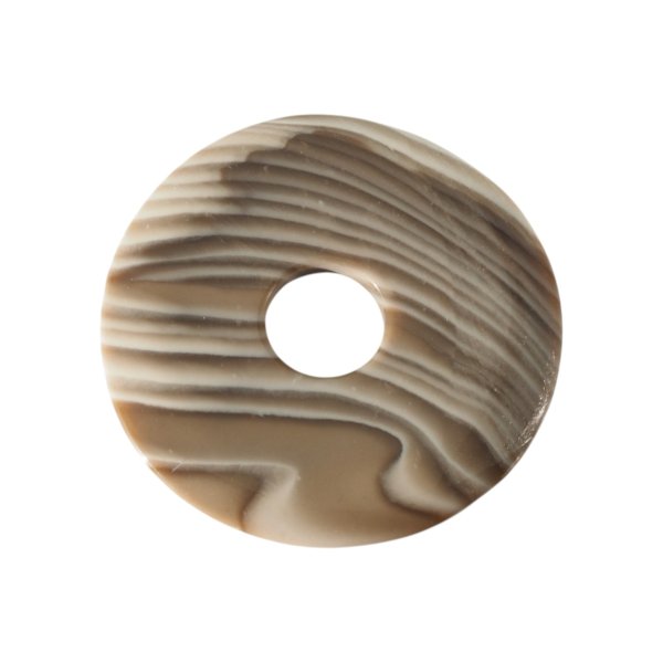 Krzemień pasiasty 63x5,5 mm donut