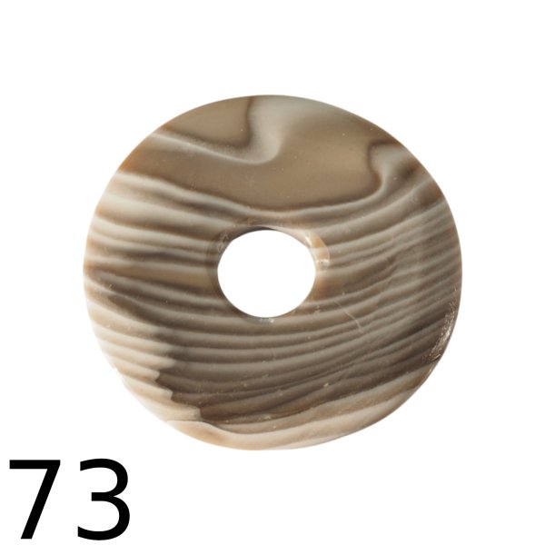 Krzemień pasiasty 63x5,5 mm donut