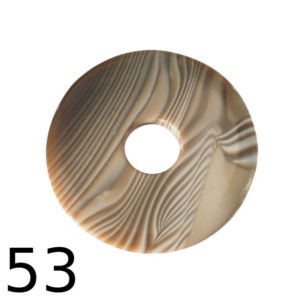 Krzemień pasiasty 63x5 mm donut