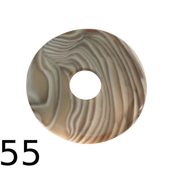 Krzemień pasiasty 63x5 mm donut