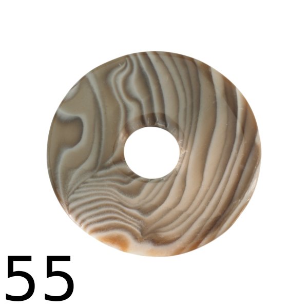 Krzemień pasiasty 63x5 mm donut