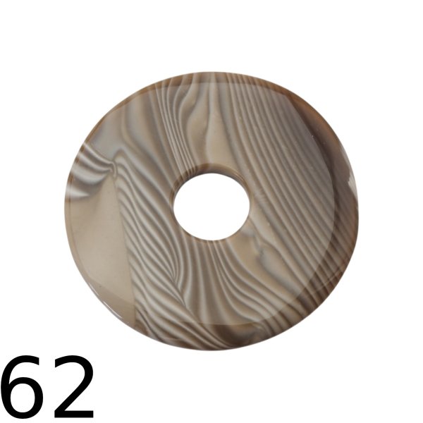 Krzemień pasiasty 63x5 mm donut