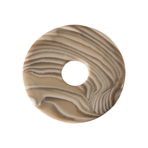 Krzemień pasiasty 62,5x4 mm donut