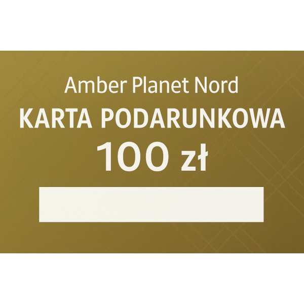 Karta podarunkowa o wartości 100 zł
