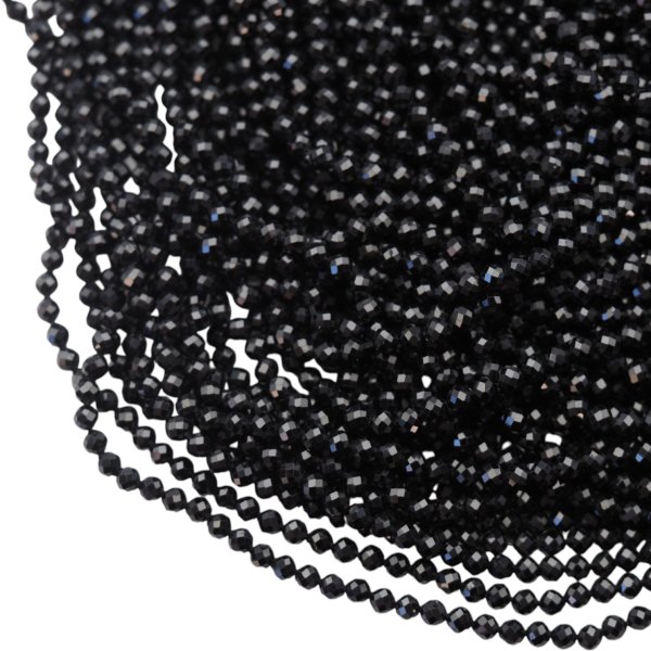 Spinel fasetowany kulki 3,8 mm (sznur 38,5 cm)
