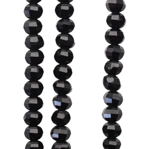 Spinel fasetowany oponki 3x2 mm (sznur 39 cm)