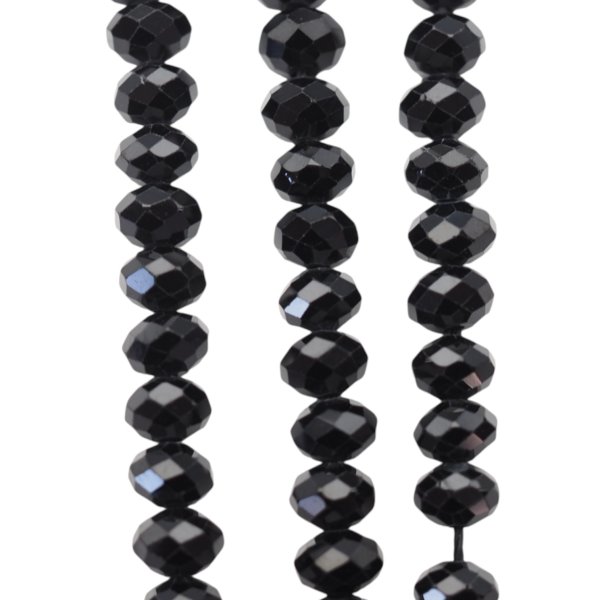 Spinel fasetowany oponki 5x4 mm (sznur 38,5 cm)