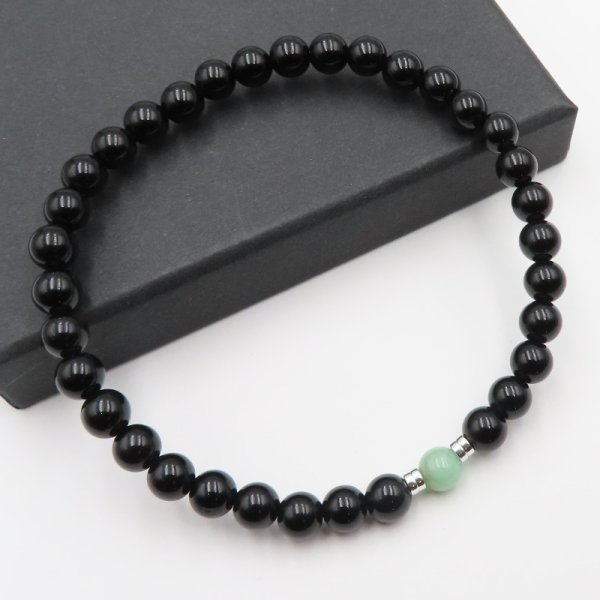 Turmalin i Szmaragd - bransoletki dla Pary