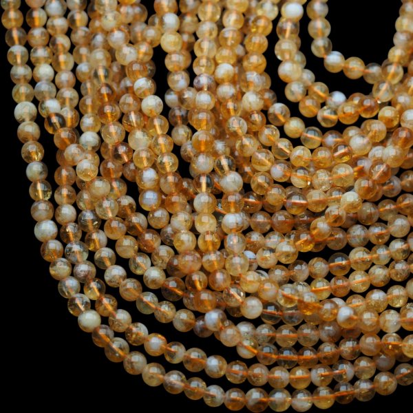 Cytryn (Lemon) kulka 6 mm (sznur)