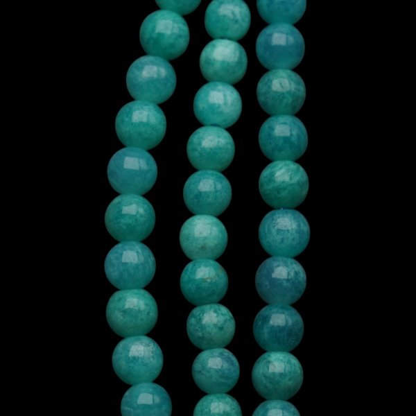 Amazonit kulki 6 mm – sznur ok. 38 cm