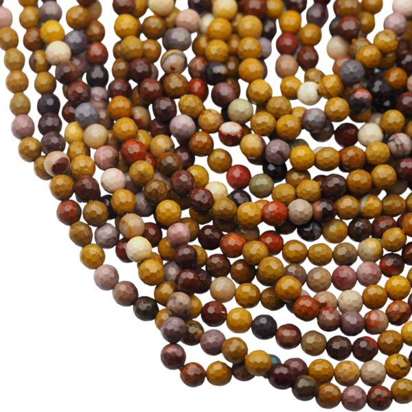 Mokait Fasetowany kulka 6mm (sznur)