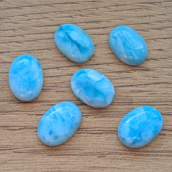 Larimar 18x13 mm owal (sztuka)