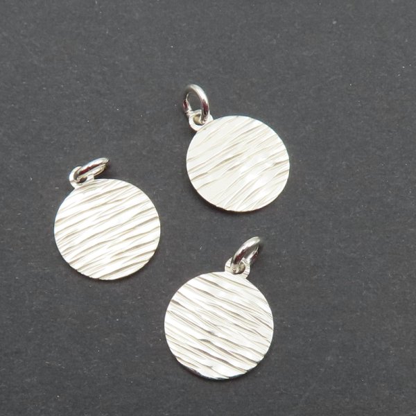 Srebro Ag - blaszka fakturowana 10 mm