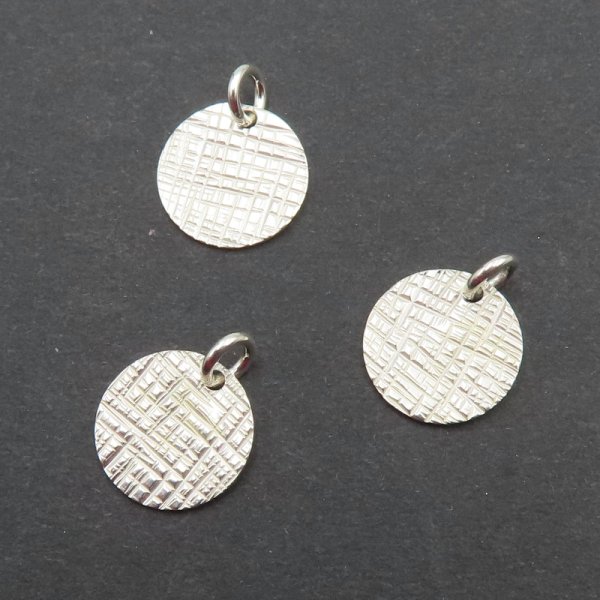 Srebro Ag - blaszka fakturowana 10 mm