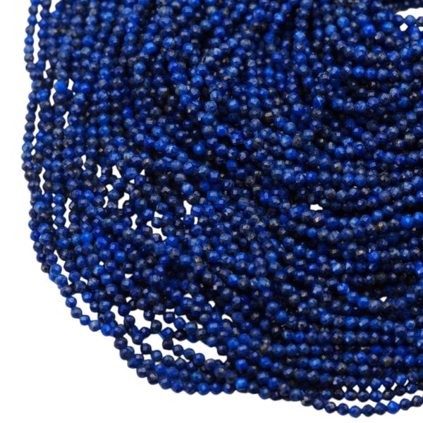 Lapis Lazuli kulka fasetowana 3 mm (sznur)