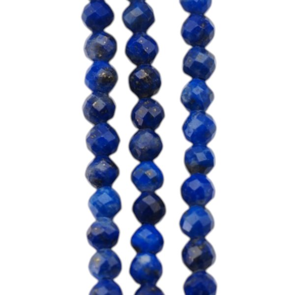 Lapis Lazuli kulka fasetowana 3 mm (sznur)