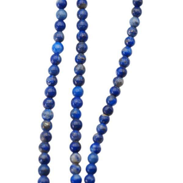 Lapis Lazuli kulka polerowana 3,5 mm (sznur)