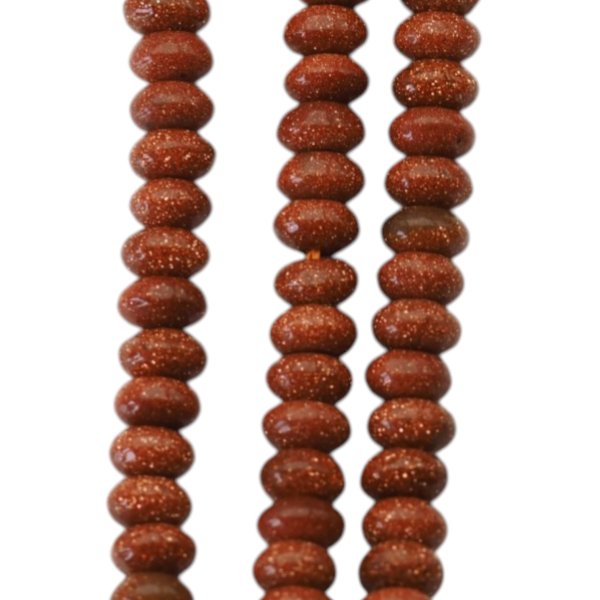 Piasek pustyni polerowane oponki 4x2 mm (sznur)