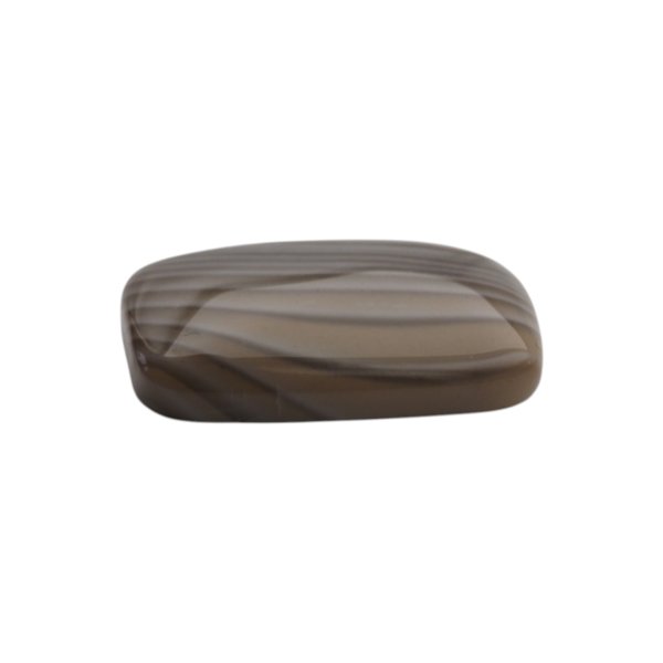 Krzemień pasiasty kaboszon prostokąt nieregularny 28x18 mm