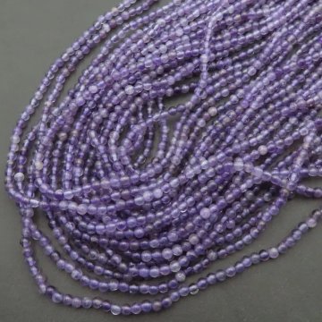 Ametyst kulki 3mm
