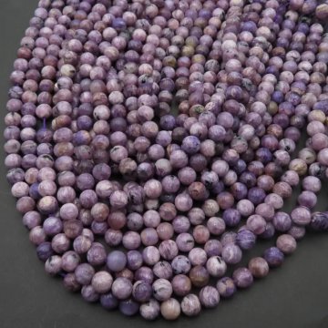 Czaroit kulki 7-7,5 mm (sznur)