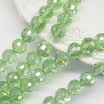 Kryształki kulki peridot 10mm