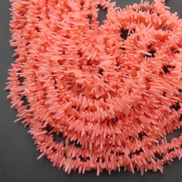 Koral różowy patyczki (sznur)