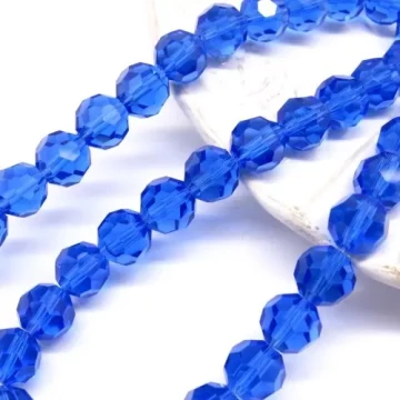 Kryształki kulki niebieskie 10mm
