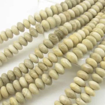 Krzemień Pasiasty oponka 10x6mm