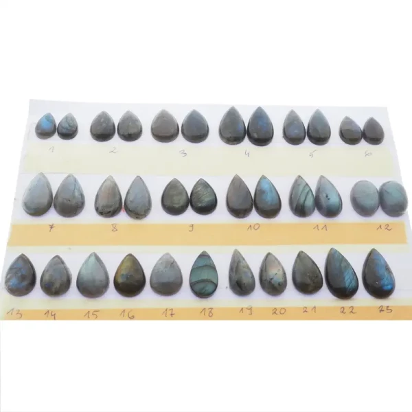 Labradoryt 16-22x11-15 mm owal (różne kamienie do wyboru)