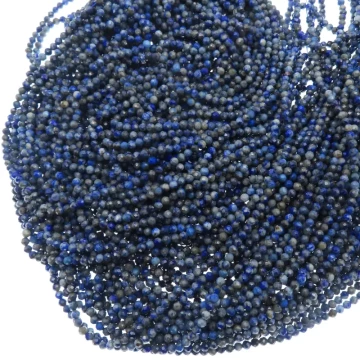 Lapis Lazuli kulka fasetowana 3,5 mm (sznur)