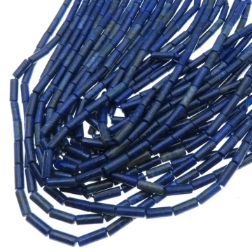 Lapis Lazuli walce 4x13 mm (sznur)