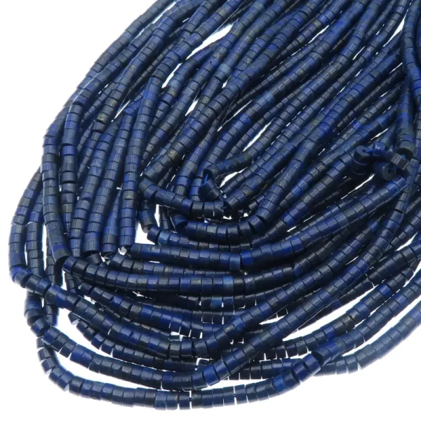 Lapis Lazuli walce 4x2 mm (sznur)