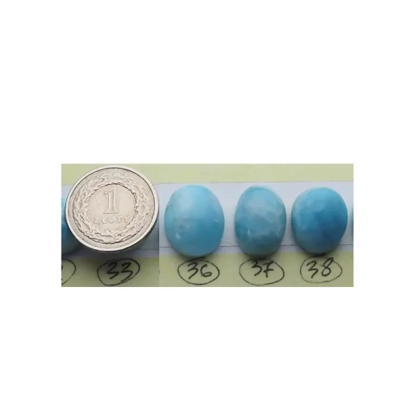 Larimar 17-23x11-15 mm owal (różne kamienie do wyboru)