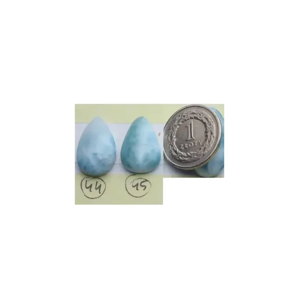 Larimar 20-23x12-15 mm łza (różne kamienie do wyboru)