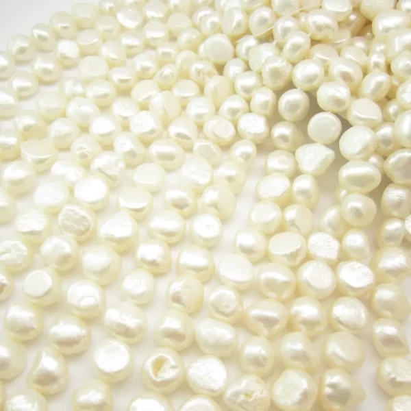 Perły Naturalne Hodowane białe 10-11 mm (sznurek)