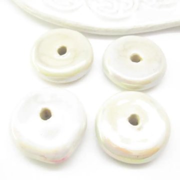 Porcelana opalizująca donut (donat) 23 mm