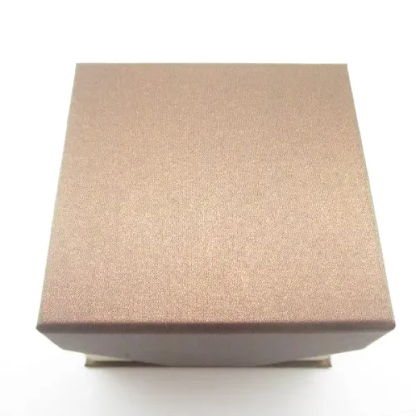 Pudełko brązowe ozdobne 94x94x67 mm