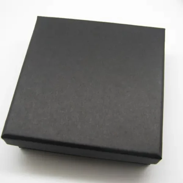 Pudełko czarne ozdobne 90x90x30mm