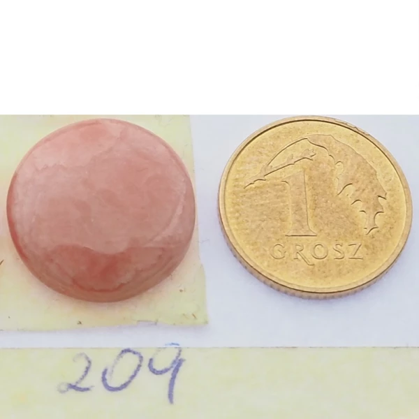Rodochrozyt 14-17 mm okrągły (różne kamienie do wyboru)