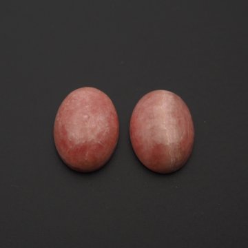 Rodochrozyt 16-17x12 mm owal (para) (różne pary do wyboru)